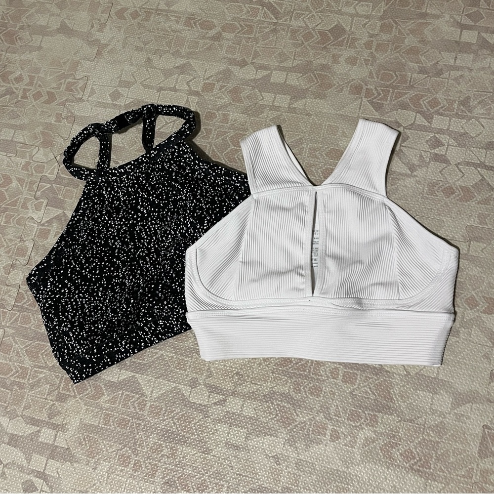 Black and White Sports Bra Bundle